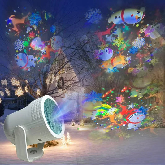 Christmas Pattern LED Projection Light