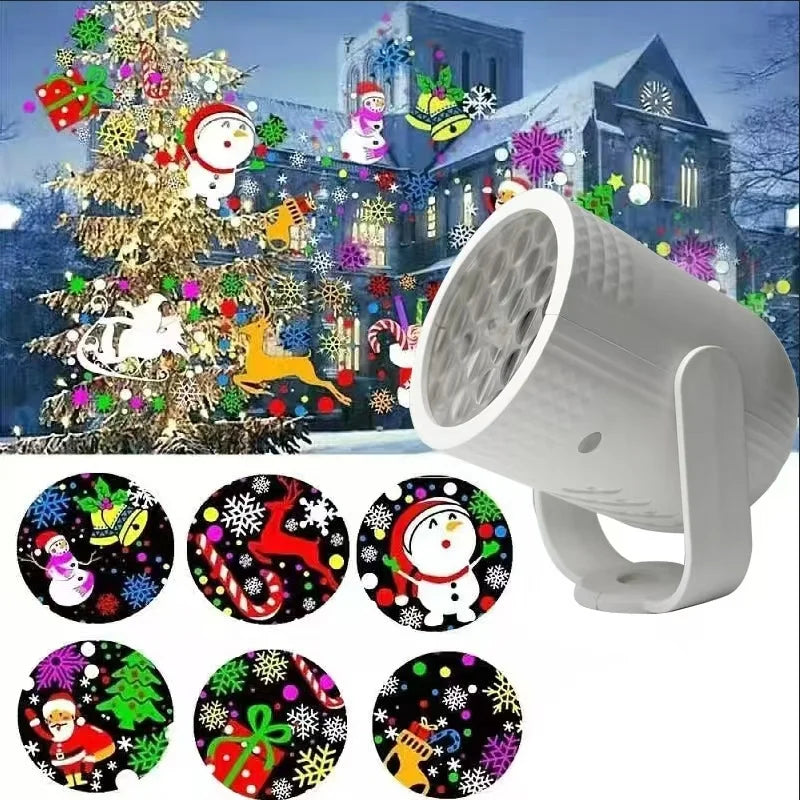 Christmas Pattern LED Projection Light